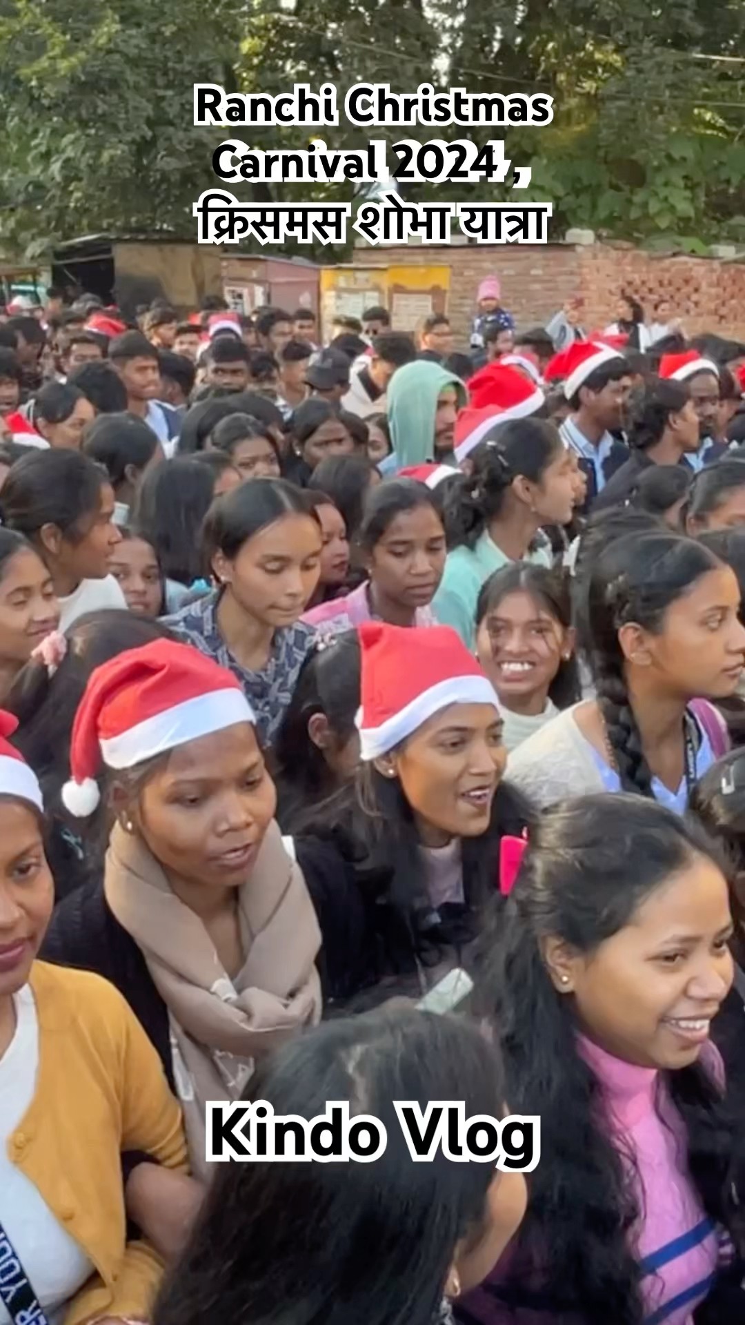 Ranchi Christmas Carnival 2024 , क्रिसमस शोभा यात्रा/video38